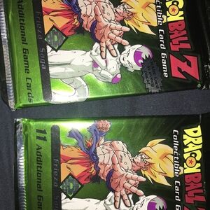 Dragon Ball Z Collectible booster Packs Never Opened